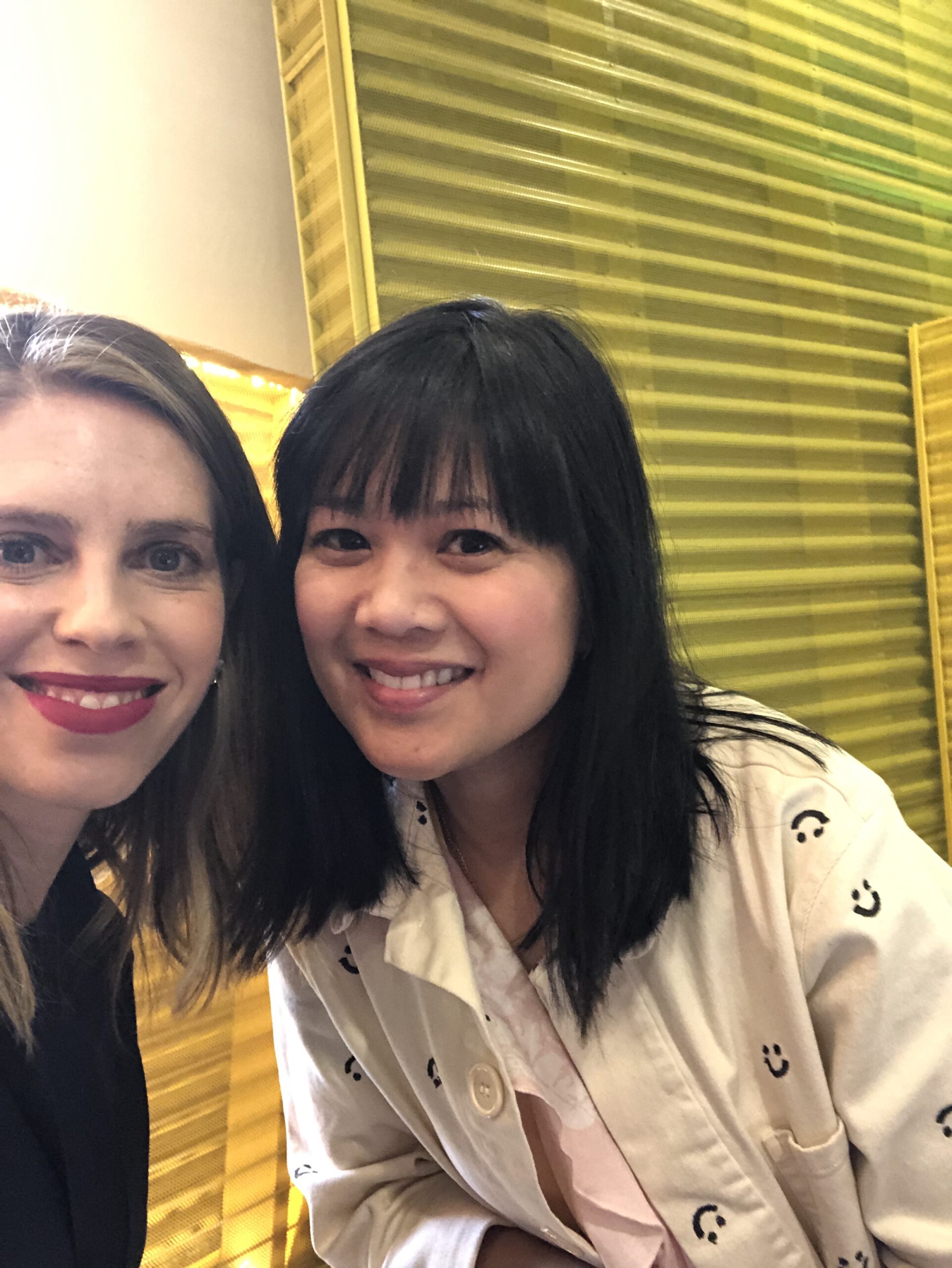 I loved chatting with Joy (@ohjoy) she was so kind and gave the best business tips!