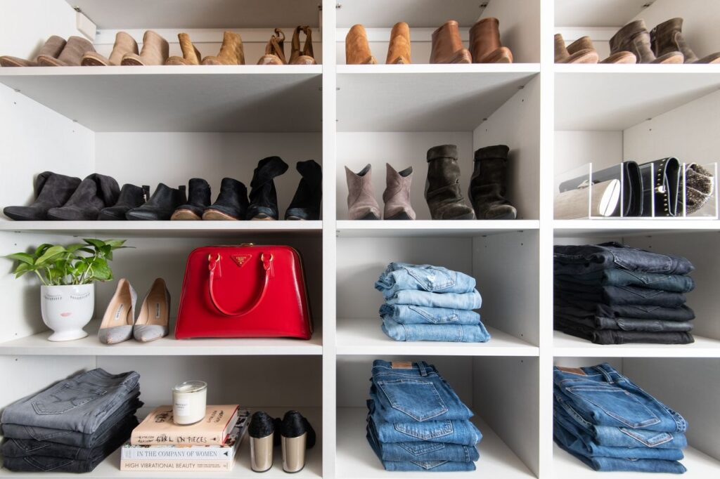 Jeans in a Drawer with Dividers