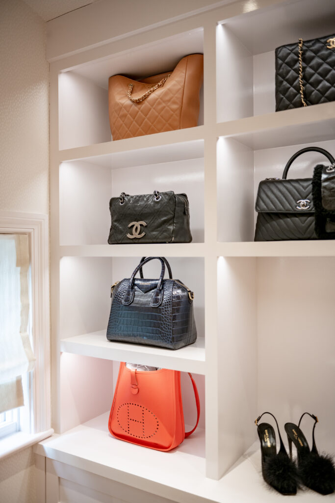 Luxury closet design combining style, functionality, and custom storage