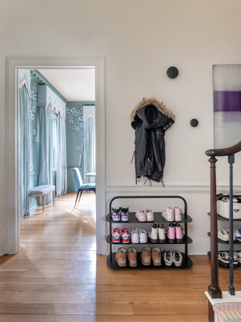 Fall Home Organizing Entryway